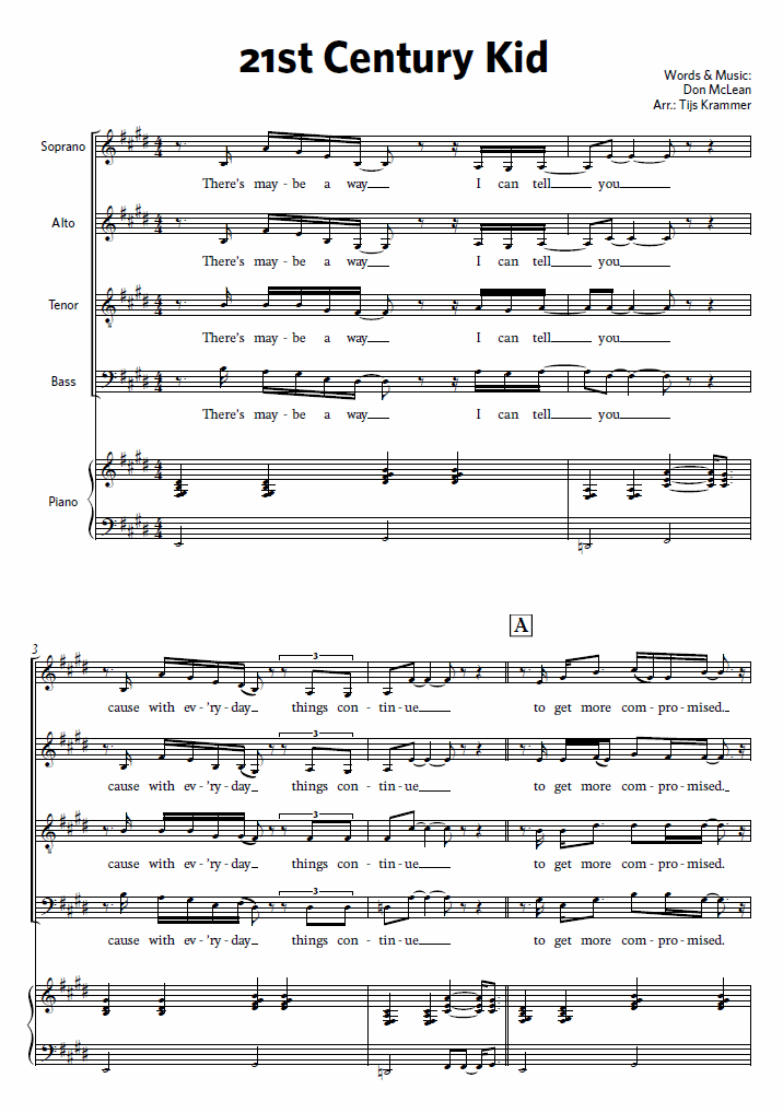 Nightshift sheet music for guitar (chords) (PDF)